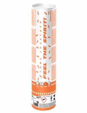Konfettikanone Niederlande orange weiß