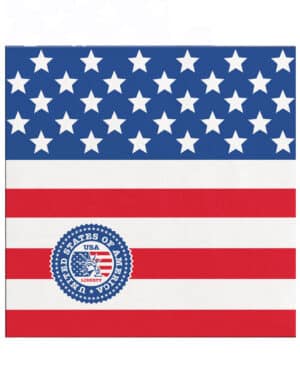 Servietten USA 12