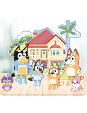 Bluey Tischdekorationen Set