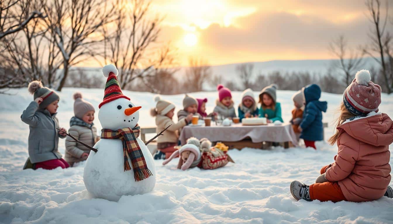 was kann man an einem kindergeburtstag im winter machen?