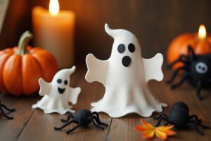 Kreative Halloween-Deko zum Basteln mit Kindern